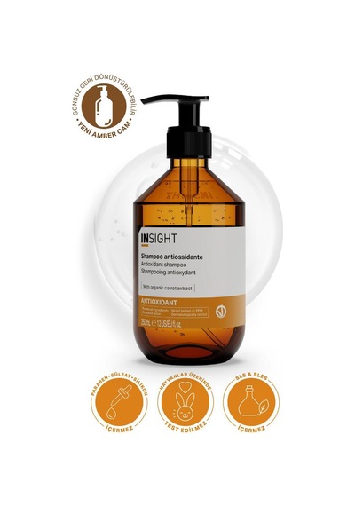 Insight Zararlı Dış Etkenlere Karşı Antioksidan Yenileyici Şampuan 350 Ml
