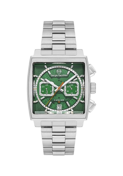 Sergio Tacchini St.1.10460-4 Kare Kadran Fonksiyonlar Aktif Metalik Renk Erkek Kol Saati Metalik