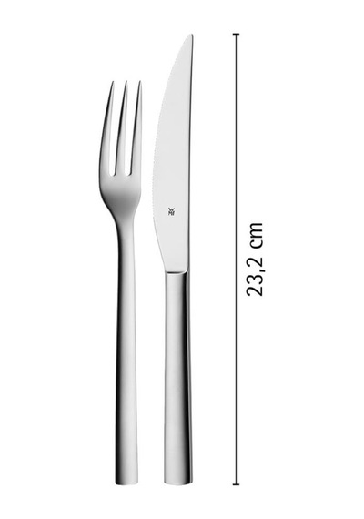 Wmf Nuova Et/pizza Çatal Bıçak Seti 12 Parça Gümüş