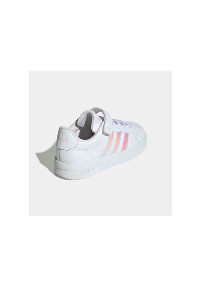 Adidas Grand Court 3.0 El C Unisex Çocuk Sneaker Jq1988 Beyaz