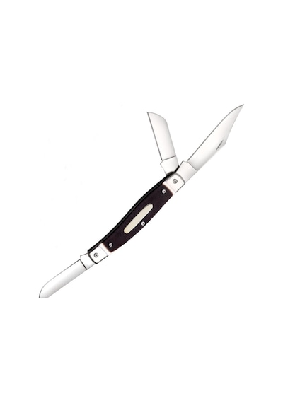 Cold Steel Stockman Jigged Bone Kamp Çakı Kahverengi