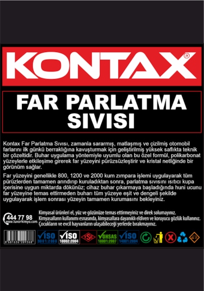 Kontax Far Parlatma Sıvısı 400 Gr