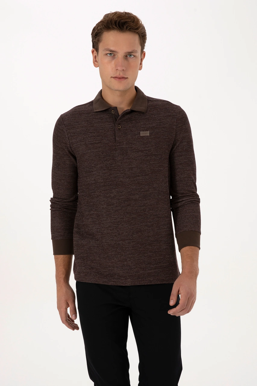 U.s. Polo Assn. Erkek Kahverengi Sweatshirt 50307730-vr029 Kahverengi