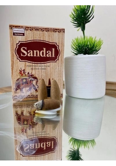 Darshan Sandal Geri Akış Tütsüsü 10 Adet