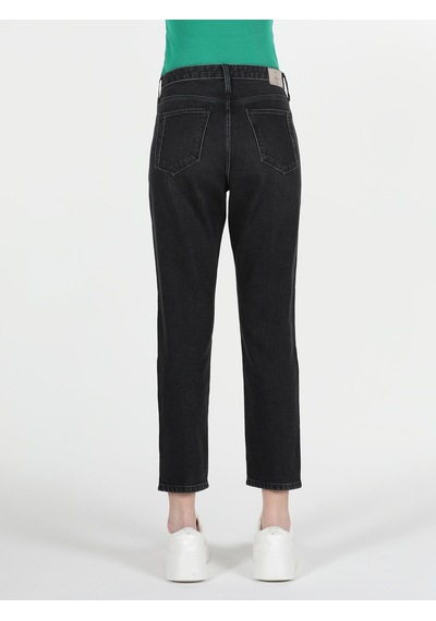 Colin's 891 Maya Slim Fit Orta Bel Daralan Paça Siyah Kadın Pantolon CL1062508_Q1.V1_DN42392