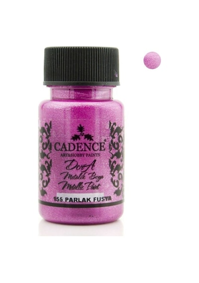 Dora Metalik Boya 50 Ml 155 Parlak Fuşya Nocolor-97024a1d