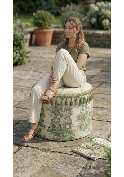 Toile Verde Puf Sarı