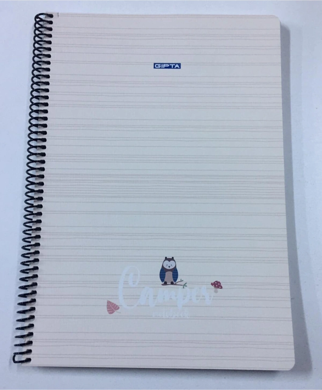 Camper Krem A4 Spiralli Kareli Defter