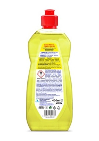 Limonlu Bulaşık Makinesi Parlatıcı 400 Ml İz Bırakmayan Formül