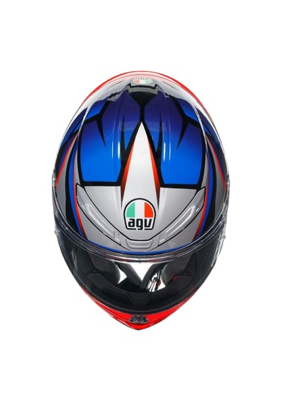 Agv K6 S Slashcut - Black / Blue / Red Diğer