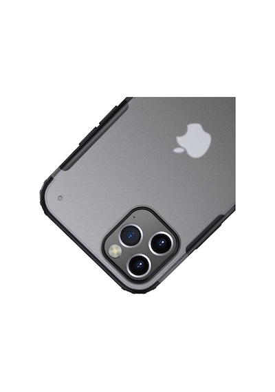 Apple Uyumlu iPhone 12 Pro Max Kılıf Zore Volks Kapak-Siyah