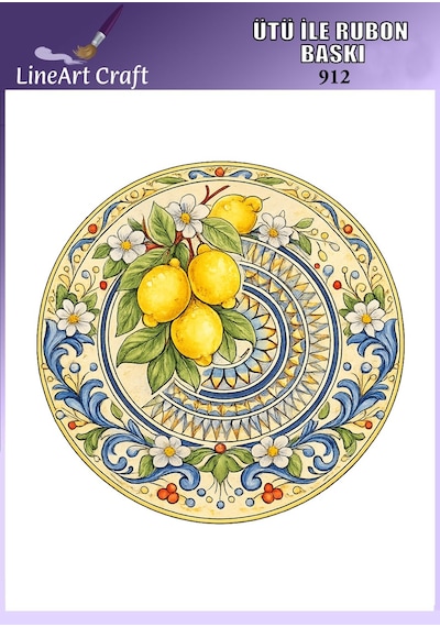 Ütü İle Rub On Transfer Kağıdı - No: 912 30x30 Cm