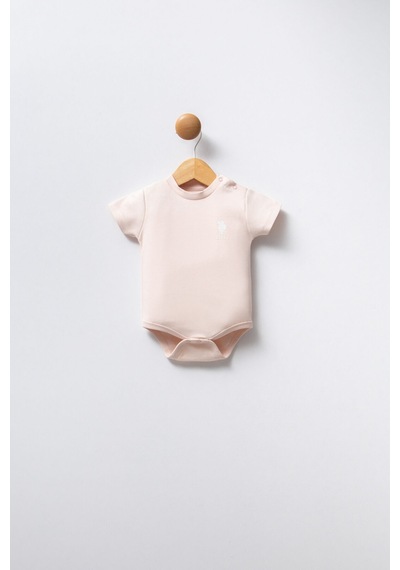 U.S. Polo Assn. U.s. Polo Assn Kız Bebek Pembe Body Zıbın Pembe