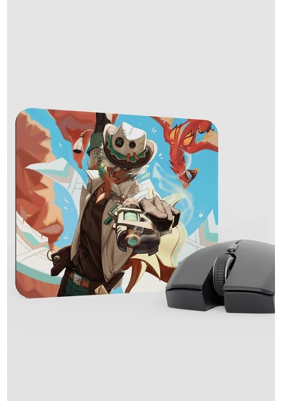 Ifa Genshin Impact Anime Oyuncu V4 - 22x18 Gaming Mouse Pad Fare Altlığı