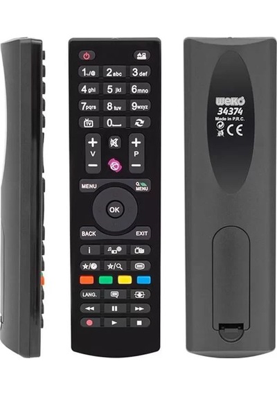 Hey Vestel-seg-regal Yuvarlak Göbek Mini Lcd Led Tv Kumanda 40143 34374