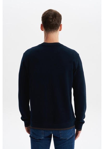 AR-MA Arma Erkek Regular Fit Örme Selanik Sweatshirt %65 Pamuk %35 Polyester, Karbon Fırçalı, Basic Bisiklet Yaka K30124699002 Lacivert AR-MA Arma Erkek Regular Fit Örme Selanik Sweatshirt %65 Pamuk %35 Polyester, Karbon Fırçalı, Basic Bisiklet Yaka K30124699002 Lacivert