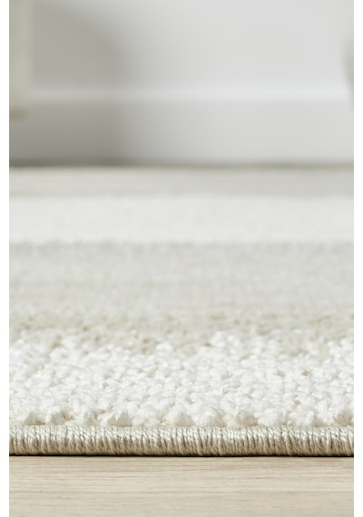 Mariesse Home Wool Serisi Bukleli Yumuşak Dokulu İskandinav Dokuma Halı 1084-krem