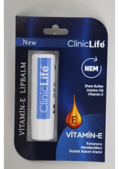 Cliniclife Dudak Bakım Kremi Vitamin E-D