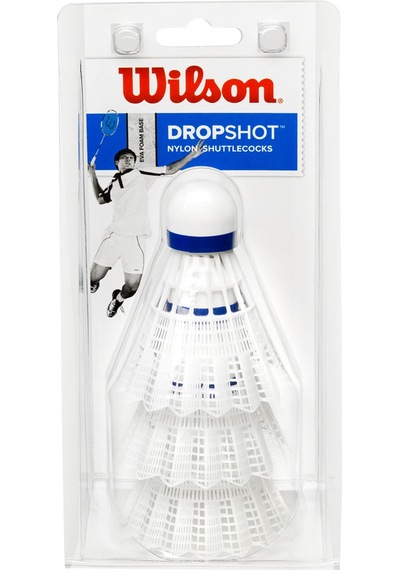 Wilson Badminton Topu Dropshot 3'lü Beyaz Wrt6048wh