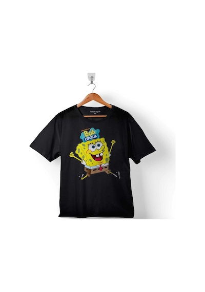 Spiderman Sunger Bob Esponya Çocuk Tişört