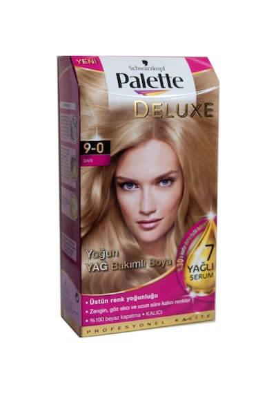 Palette Saç Boya sı9 - 0 Sarı