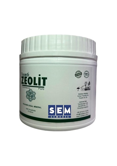 Semedis, Zeolit/klinoptilolit Aktif Ultra Mikronize 10 Mikron Toz 300gr