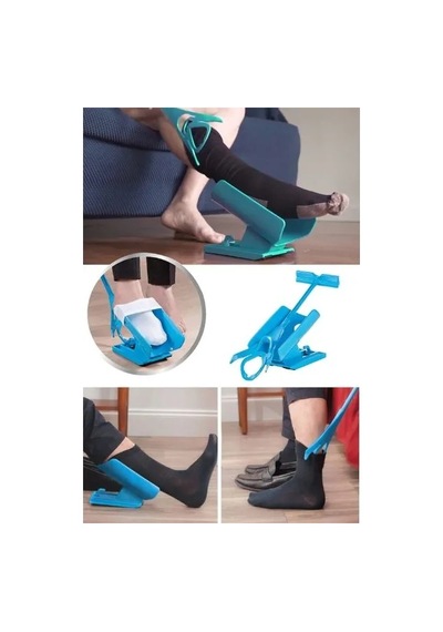 Pratik Çorap Giyme Ve Çıkarma Aparatı Renkli