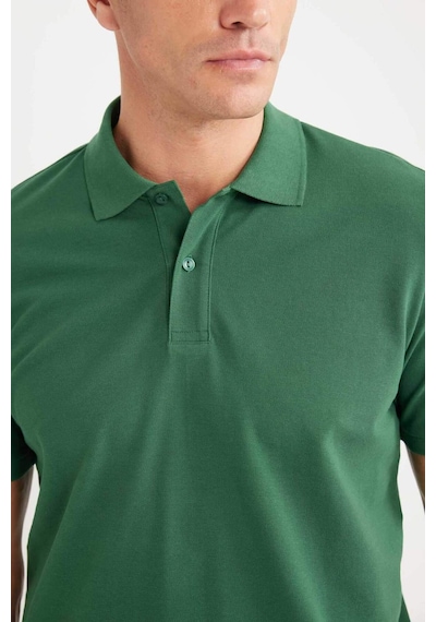 DeFacto %100 Pamuk Regular Fit Polo Yaka Kısa Kollu Basic Düz Pike Kumaş Tişört C1293AX25SPGN750 DeFacto %100 Pamuk Regular Fit Polo Yaka Kısa Kollu Basic Düz Pike Kumaş Tişört C1293AX25SPGN750