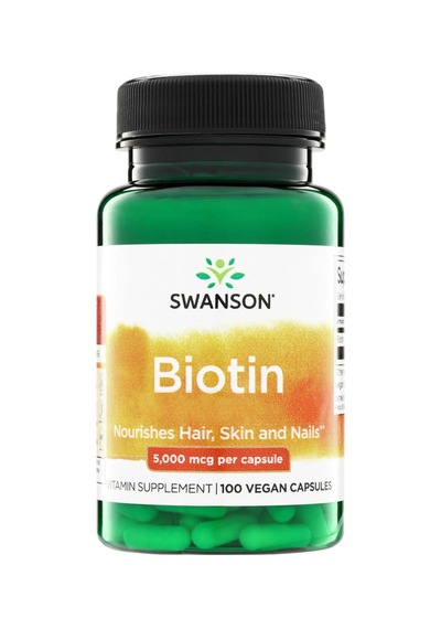 Swanson Nutrition Biotin 5000 Mcg 100 An Kapsül Gıda Takviye