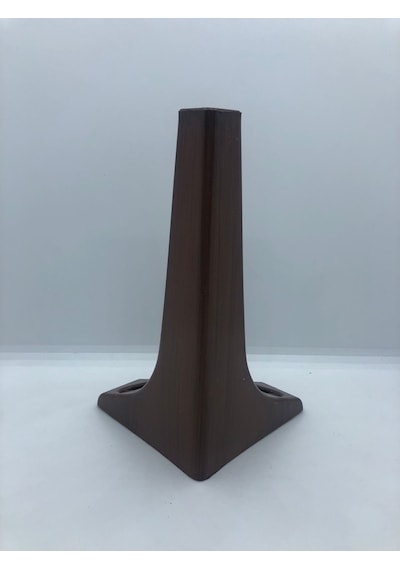 Karakoçaksesuar Plastik,19x10x10 Cm Ceviz Koltuk,Ünite,Berjer Ayağı (4 Adet )