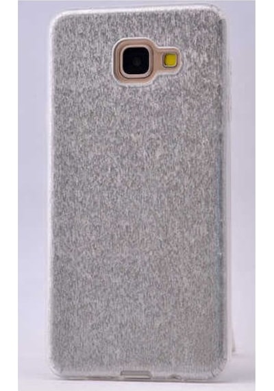 Galaxy Uyumlu A5 2017 Kılıf Zore Shining Silikon Gümüş