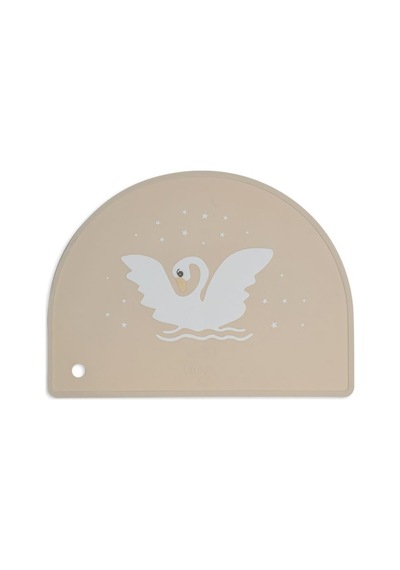 Citron Silicone Placemat Semi Circle Mama Altlığı - Ballerina