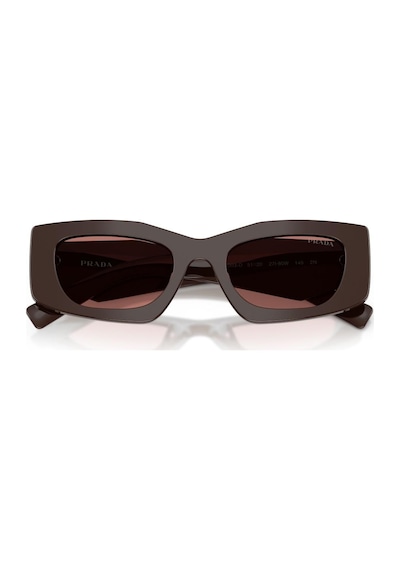 Spr D03-d 27ı 80w 51-20-145 Prada Cat Eye Kadın Güneş Gözlüğü Kırmızı
