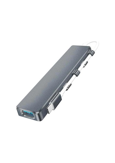 Ally Ads-301c 5 İn 1 Type C Dönüştürücü 4 Usb Portlu Adaptör Hub Çoklayıcı- 5775
