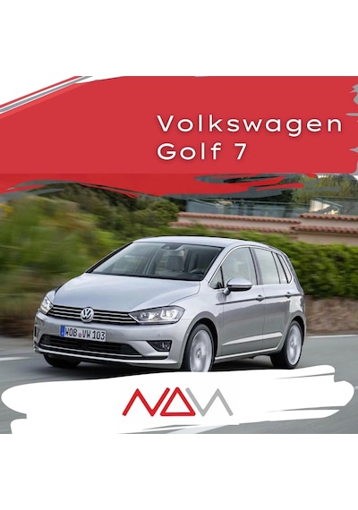 Volkswagen Golf 7 Araca Özel Dikim Koltuk Kılıfı