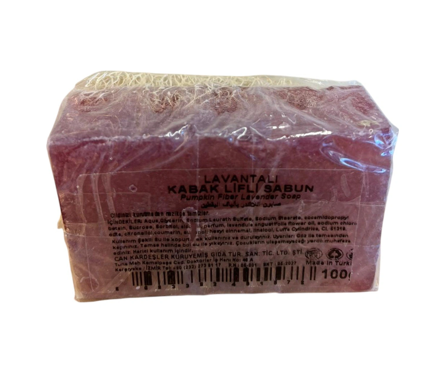 Kabak Lifli - Lavanta Sabun 100 G Paket Lavanta