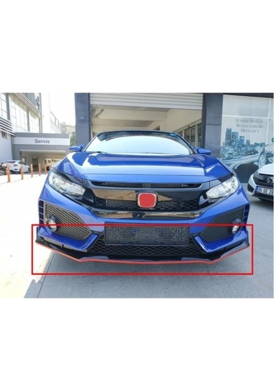Honda Civic Fc5 Typer Ön Tampon Atı Lip 2016+