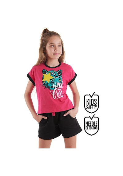 Wild And Free Kız Çocuk Yazlık T-shirt Şort Takım
