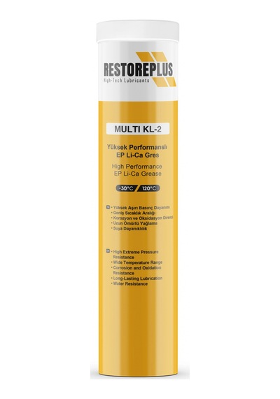 Restoreplus Mulı Kl-2 Yu Ksek Performanslı Ep Lityum Kalsiyum Kompleks Ges 400 G
