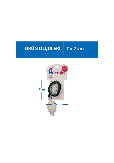Herniks Matatabili Peluş Kedi Oyuncağı Toky 7 CM