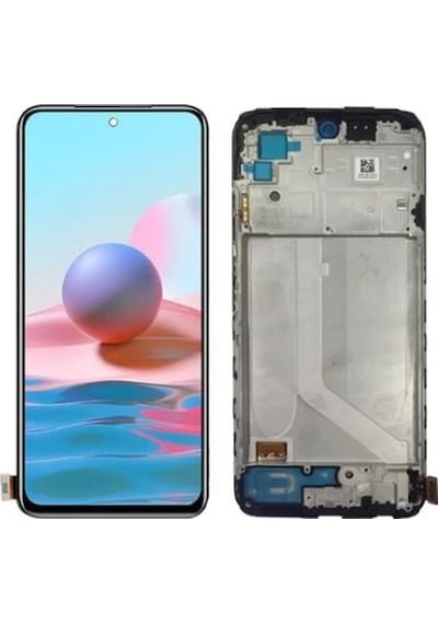 Xiaomi Redmi Note 10S Lcd Ekran Dokunmatik   Çıtalı