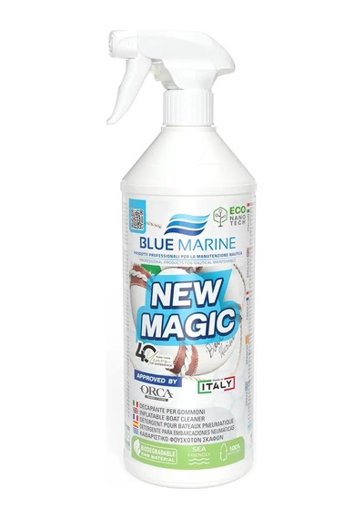 Blue Marine - New Magic Bot Temizleyici 1 Lt : Orijinal Rengi Geri Getiren Ve Onarıma Hazırlayan Profesyonel Bakım