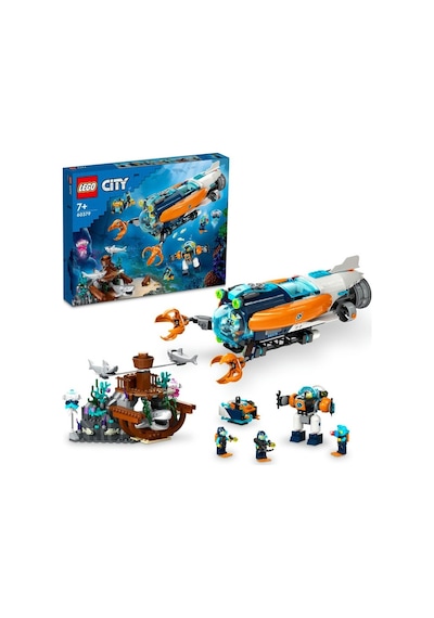 LEGO® City 60379 Derin Deniz Keşif Denizaltısı 842 Parça