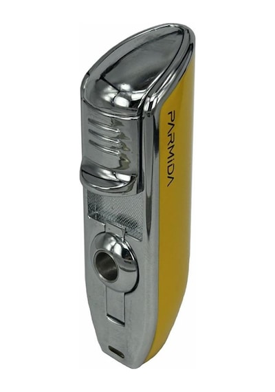 Parmida 3 Jet Torch Puro Çakmağı Sarı Metal