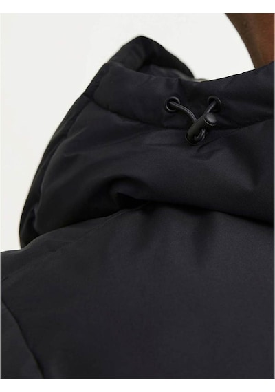Jack & Jones 12256974 Erkek  Siyah Mont & Kaban