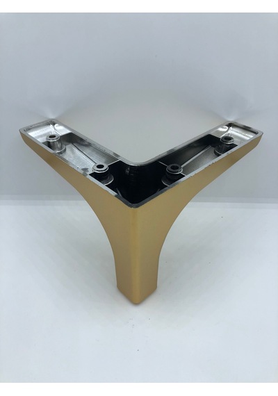 PLASTİK,10*15*15 CM GOLD KOLTUK,DOLAP,MOBİLYA AYAĞI (4 ADET)