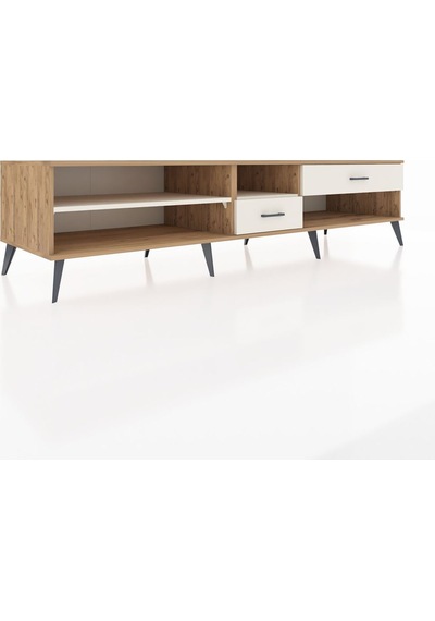 Kronos Tv Ünitesi 2 Raflı 2 Çekmeceli 220x59x51 Çam-aytaşı Aytası/aytası - Atlas Çam Kronos Tv Ünitesi 2 Raflı 2 Çekmeceli 220x59x51 Çam-aytaşı Aytası/aytası - Atlas Çam