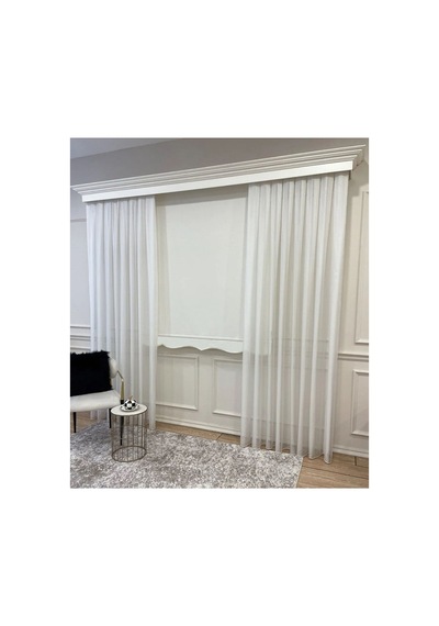 Krem Rengi Stor Perde Krem - 97806046 Krem