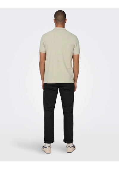 Only & Sons Erkek Polo Yaka Slim T-shirt - 22029044 001