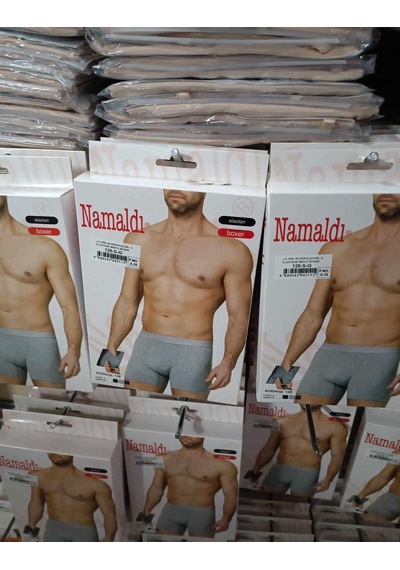 Namaldı Erkek Likralı Boxer 128 - 3 Adet 001